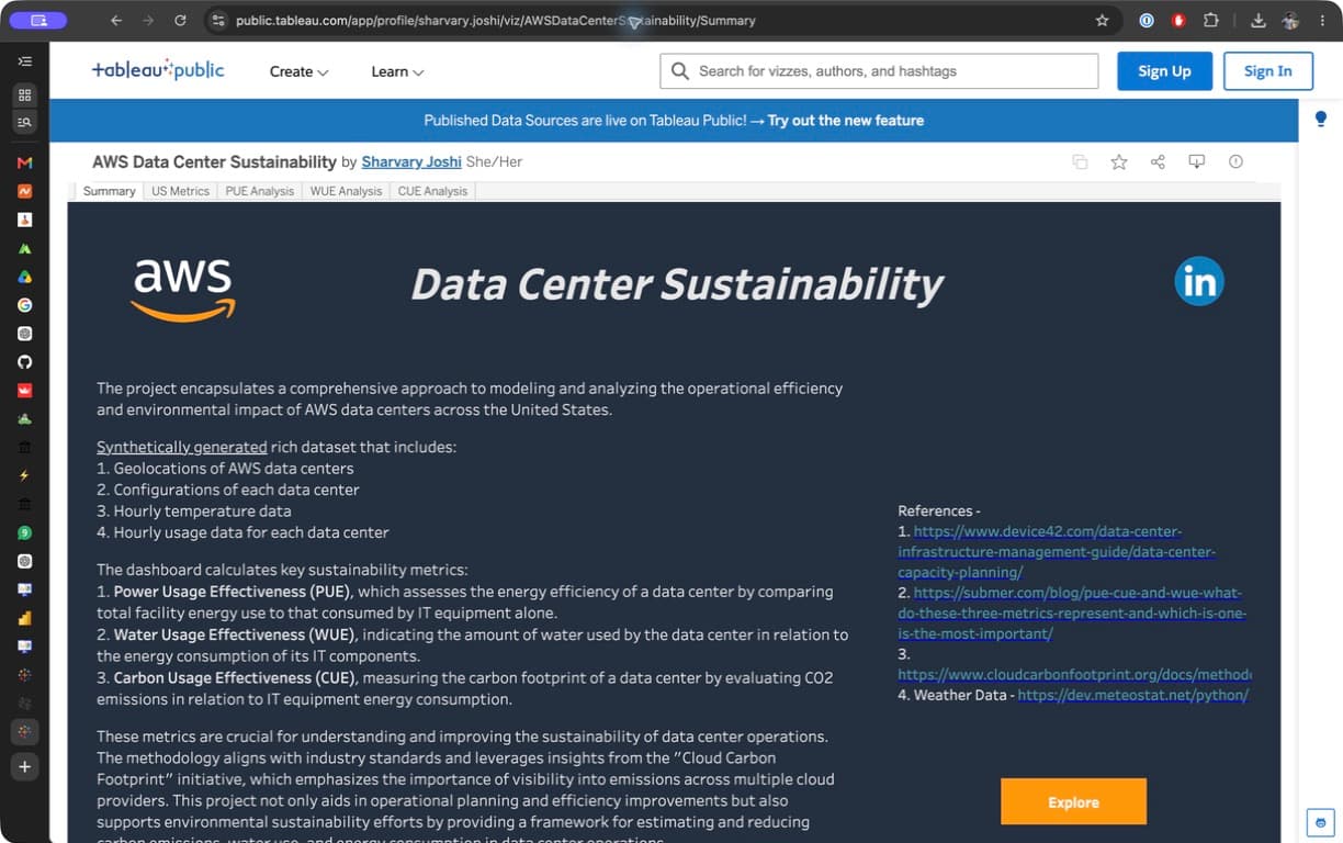 Data Center Sustainability project preview