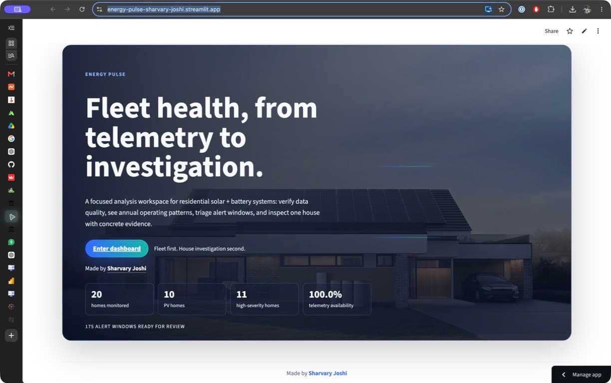 Energy Pulse project preview